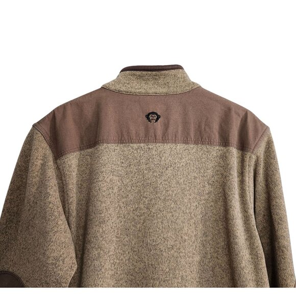 Howler Bros Brown Zip Up Jacket Men's Size XL Outdoors Travel - Picture 4 of 10